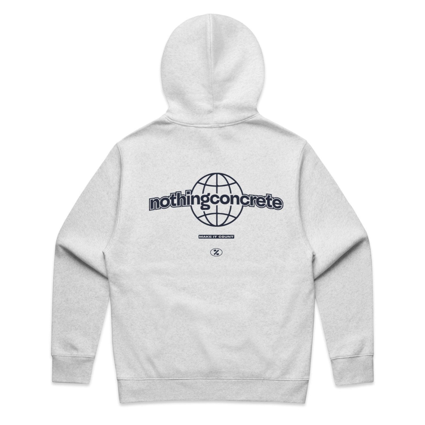 Everyday Global Hoodie - White Heather