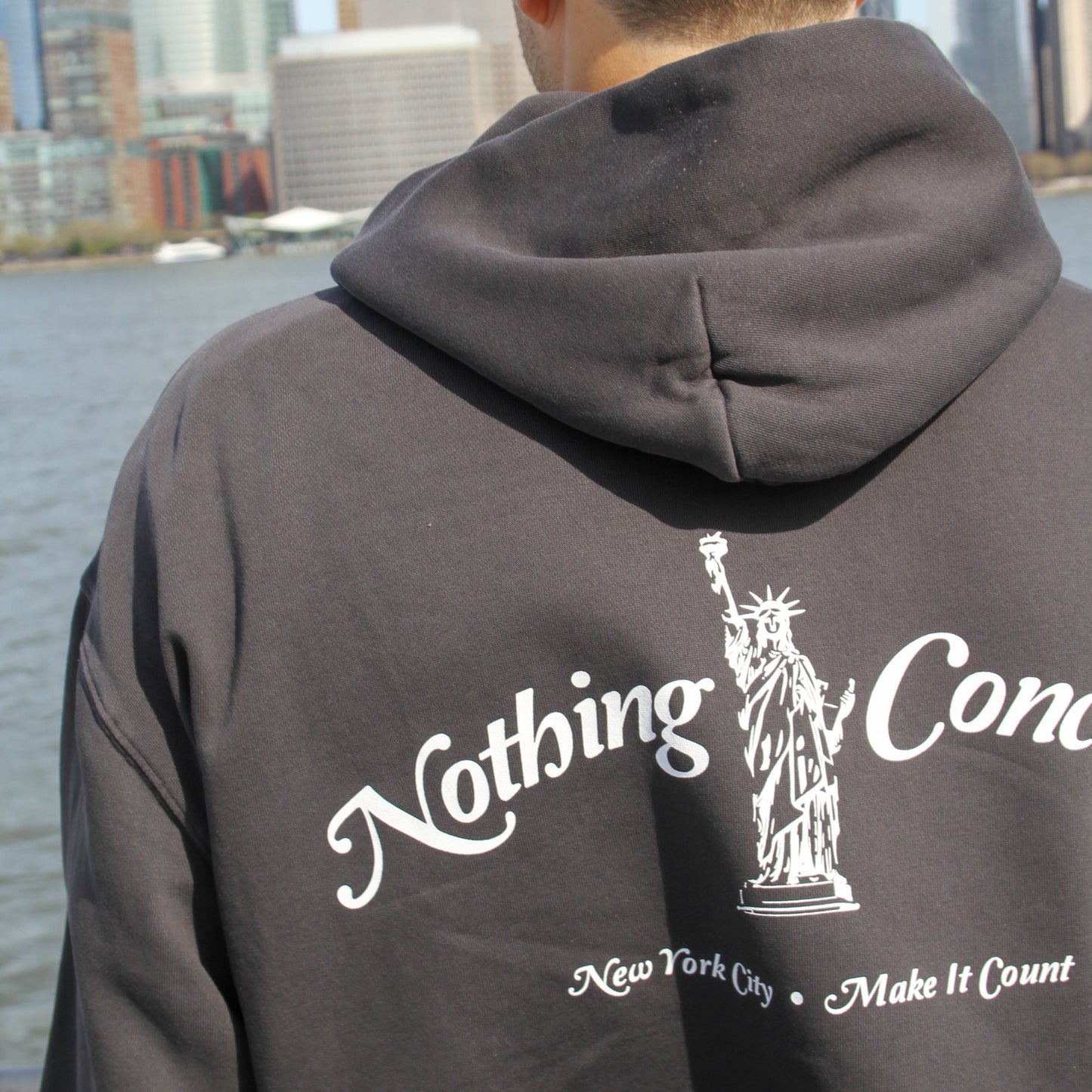 Liberty Hoodie - Faded Black