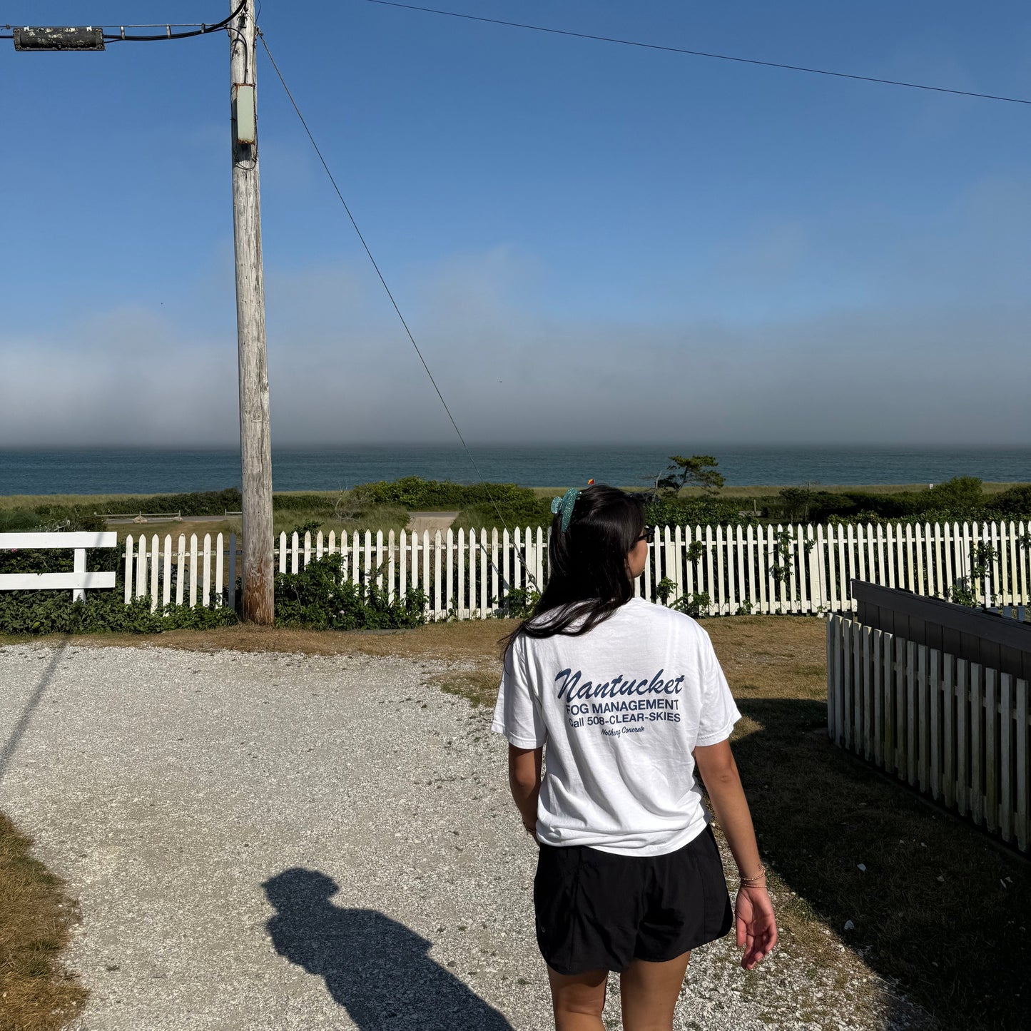 Fog Management Tee - White